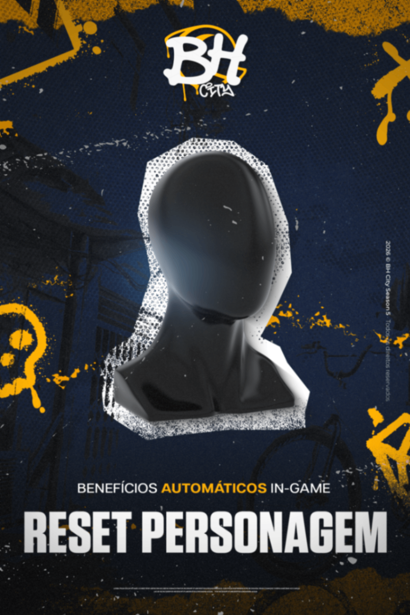 RESET DE PERSONAGEM